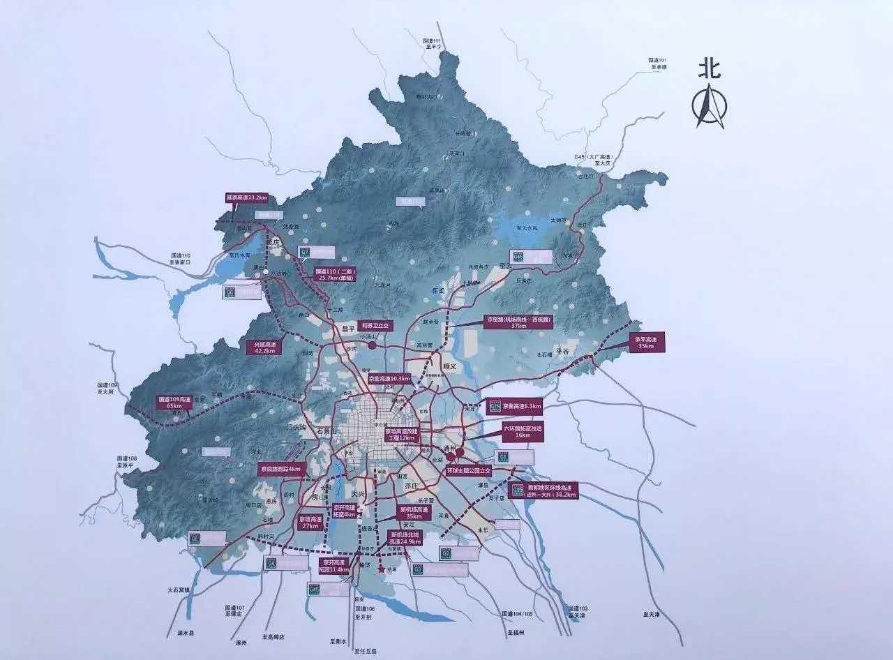 北京七环最新规划图，揭秘驾驭未来的城市脉络