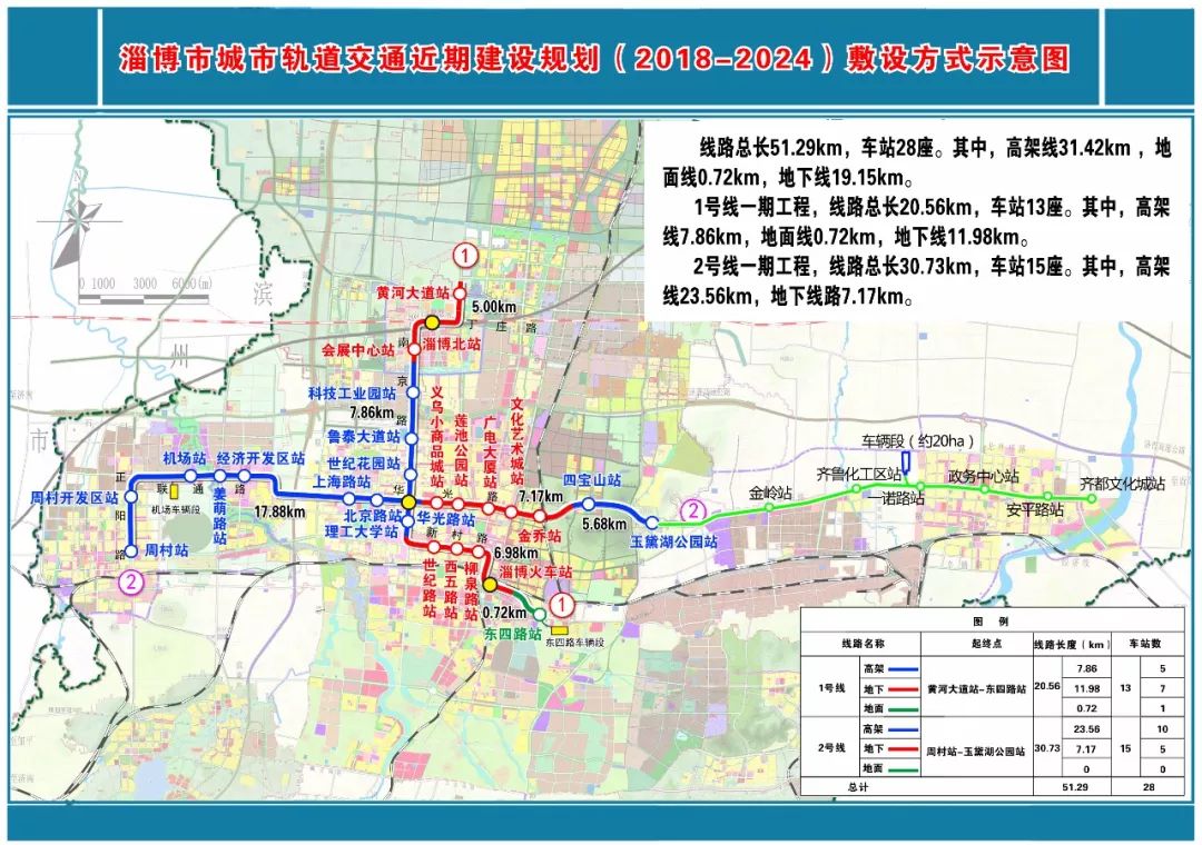 淄博轻轨2号规划新图揭秘，变化、自信与成就感的交织之路
