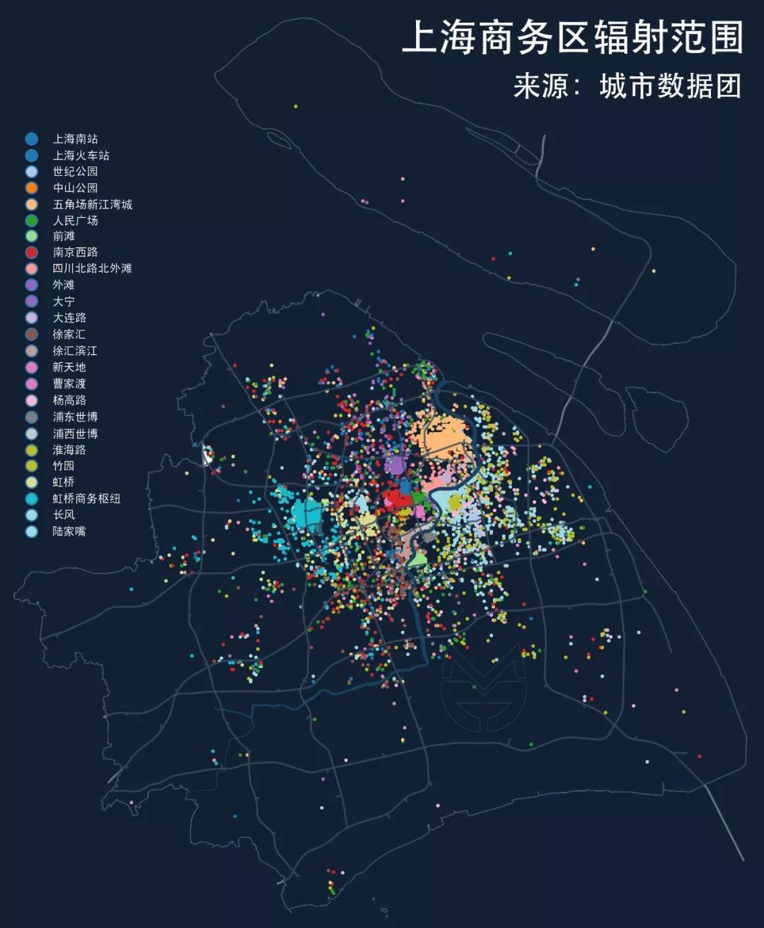 最新上海地区分布图，探索科技魅力的都市脉络